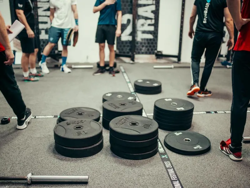 Free weights area